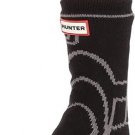 Hunter Kids Unisex Boot Slipper Socks Black Grey ( XS ) Hunter Kids Unisex Boot Slipper Socks Black Grey ( XS )
