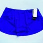 Profile by Gottex Tutti Frutti Hi Lo Skirted Skort Swim Bottom Blue ( 14 )