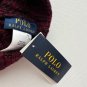 Polo Ralph Lauren Cuff Rib Beanie Knit Hat Red / Navy ( O/S )