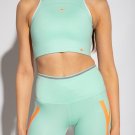 Adidas by Stella McCartney HD9112 Truepace Run Crop Top Green ( XL )