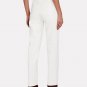 AGOLDE Denim Recycled Leather High Rise Criss Cross Pant White ( 22 )