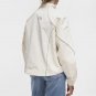 The North Face Tek Piping Wind Jacket Gardenia White ( XXL )