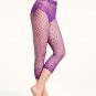 Wolford Net 19277 Capri Isabella Leggings Amethyst ( S )