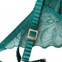 Bluebella Astra Suspender Thigh Harness Lace Barter Belt Green ( L )