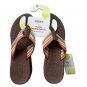 Roxy x Kate Bosworth Surf Kind Kallie II Thong Sandals Brown ( 10 )