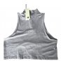 Adidas IC0573 Crop Zip Collar Tank Light Purple ( XL )