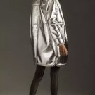 7 For All Mankind Los Angeles Silver Faux Shearling Coat Jacket ( S ) 7 For All Mankind Los Angeles Silver Faux Shearling Coat Jacket ( S )