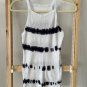 Cotton Modal Blend Striped Rib Tank Top ( S )