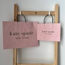 Kate Spade New York Set of 2 Shopping Empty Paper Gift Bags Pink Kate Spade New York Set of 2 Shopping Empty Paper Gift Bags Pink