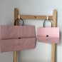 Kate Spade New York Set of 2 Shopping Empty Paper Gift Bags Pink