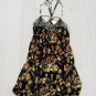 Free People Garden Party Cotton Blend Knit Dress In Black Combo
