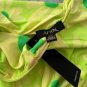 AFRM Jodi Midi Daisy Floral Dress Neon Green