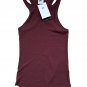 Nike Yoga FN3166-652 Luxe SE Ribbed Tank Top Burgundy Crush ( XS )