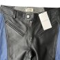 Zadig & Voltaire Piker Biker Crop Leather Pants ( 34 / XS )