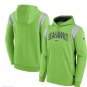 Nike Seattle Seahawks Football Sideline Pullover Hoodie Green ( S )