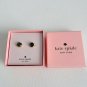 Kate Spade New York Earrings Flying Colors Bezel Studs Montana Blue