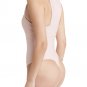 Intimately Free People She's So Sleek Thong Bodysuit Silver Pink ( S )