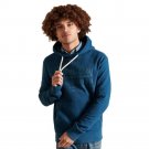 Superdry Vintage Logo Tonal Hoodie Blue Bottle ( XXL )