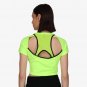 Under Armour 1378616 UA Run Anywhere Crop Tee Lime Surge ( S )