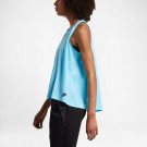 NIKE 833454 Bonded Tank Sleeveless Breathable Loose Fit Top Light Blue ( S ) NIKE 833454 Bonded Tank Sleeveless Breathable Loose Fit Top Light Blue ( S )