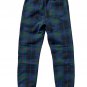Jordan Boys Plaid Sweatpants Obsidian Marine ( M )