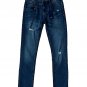 Cavalli Class by Roberto Cavalli Slim Straight Distress Denim Jeans ( 30 )