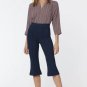 Nydj Sculpt-Her Flare Pedal Pusher Pants Oxford Navy ( XXS )
