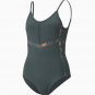 Puma 521194 Ellavate Forever Luxe Bodysuit In Green Gables ( S )