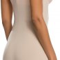 SPANX Shapewear 10021P Thinstincts Open-Bust Mid-Thigh Bodysuit Soft Nude ( 2X )