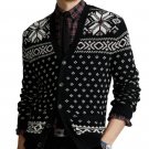 Polo Ralph Lauren Cashmere Blend Snowflake Cardigan ( S ) Polo Ralph Lauren Cashmere Blend Snowflake Cardigan ( S )