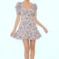Likely Floral Emmy Flirty Dress Pink Multi ( 4 )