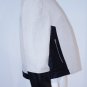 $795 HELMUT LANG Jacquard Blazer Zip Leather Mortar Jacket ( 8 )