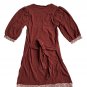 Sweet Pea by Staci Frati Brown Leopard Mini Dress ( S )