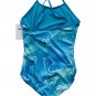 NIke NESSD763 Aurora Swoosh Spiderback Girls Swimsuit