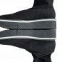 Clergerie Paris Boya Split Midsole Sock Suede Boots Black ( 40 1/2 )