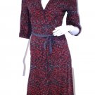 PART TWO Work Long DRESS with BELT Burgundy ( 2 ) PART TWO Work Long DRESS with BELT Burgundy ( 2 )