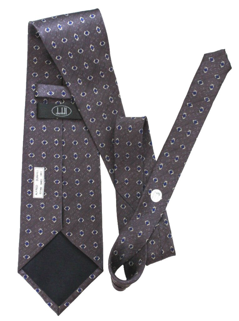 ALFRED DUNHILL Suit LUXURY TIE pattern MADE IN ITALY