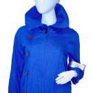 VINCE CAMUTO Tribal LUXE Electric BLUE Collar SHORT Coat JACKET ( 2 ) VINCE CAMUTO Tribal LUXE Electric BLUE Collar SHORT Coat JACKET ( 2 )