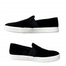 VINCE. Velvet Goring Blair Platform Slip On Sneaker Black ( 9.5 )