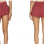 Free People Movement Get Your Flirt On Short Sour Cherry ( L )
