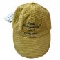 Thisisneverthat Wide Wall Corduroy Hat Cap Yellow