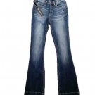 GREYWIRE New York FLARED Blue Washed DENIM Jeans ( 25 )