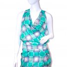 Firetrap Habotai Silk Akela Pocket Dress Green Multi ( XS ) Firetrap Habotai Silk Akela Pocket Dress Green Multi ( XS )