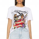 Ed Hardy Pierced Hearts Eagle Tattoo True Love Tee ( L ) Ed Hardy Pierced Hearts Eagle Tattoo True Love Tee ( L )