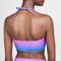 PilyQ Swim Ombre Bikini Top Purple Multi ( S )