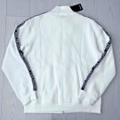 True Religion 700320 Logo Trim Tracket Jacket Winter White ( M ) True Religion 700320 Logo Trim Tracket Jacket Winter White ( M )