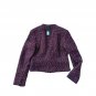 Rag & Bone New York Valerie Tweed Blazer Burgundy ( 6 )