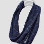 Nike Dri Fit Loop Infinity Cooling Towel Navy Blue/White Unisex OSFM Golf Gym