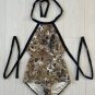*** Free People Beach Free-est Heidi Printed Surf Swimsuit ( S )