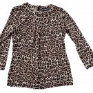 Karl Lagerfeld Leopard Bow Tie Top ( XS ) Karl Lagerfeld Leopard Bow Tie Top ( XS )